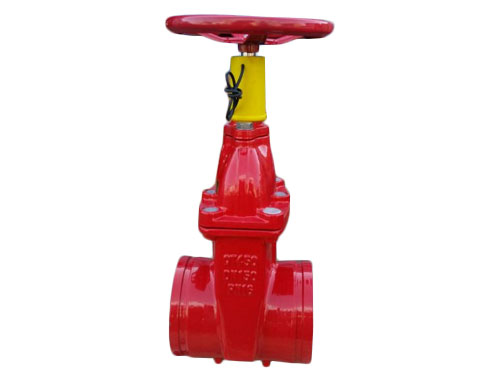 沟槽信号软密封闸阀